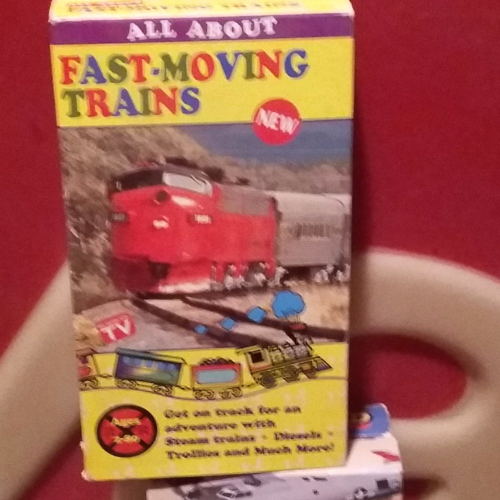 fast moving trains v h s